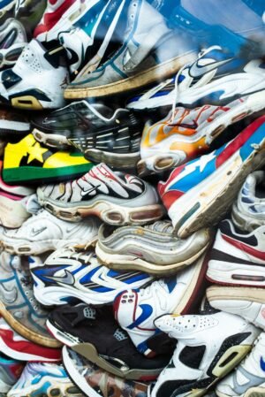 Pile of shoes
